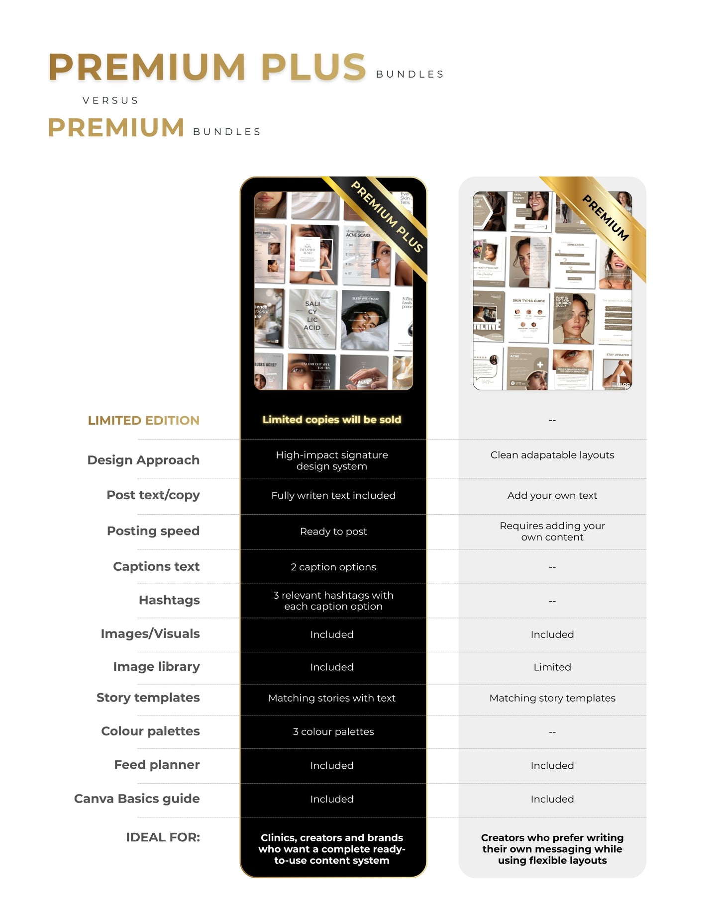 Acne Skincare Premium Plus Content Bundle