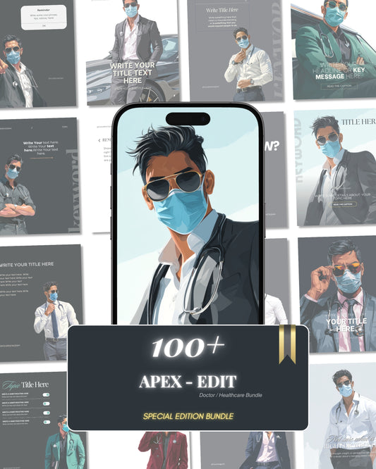 Apex Edit | Content Bundle for Male Healthcare Creators