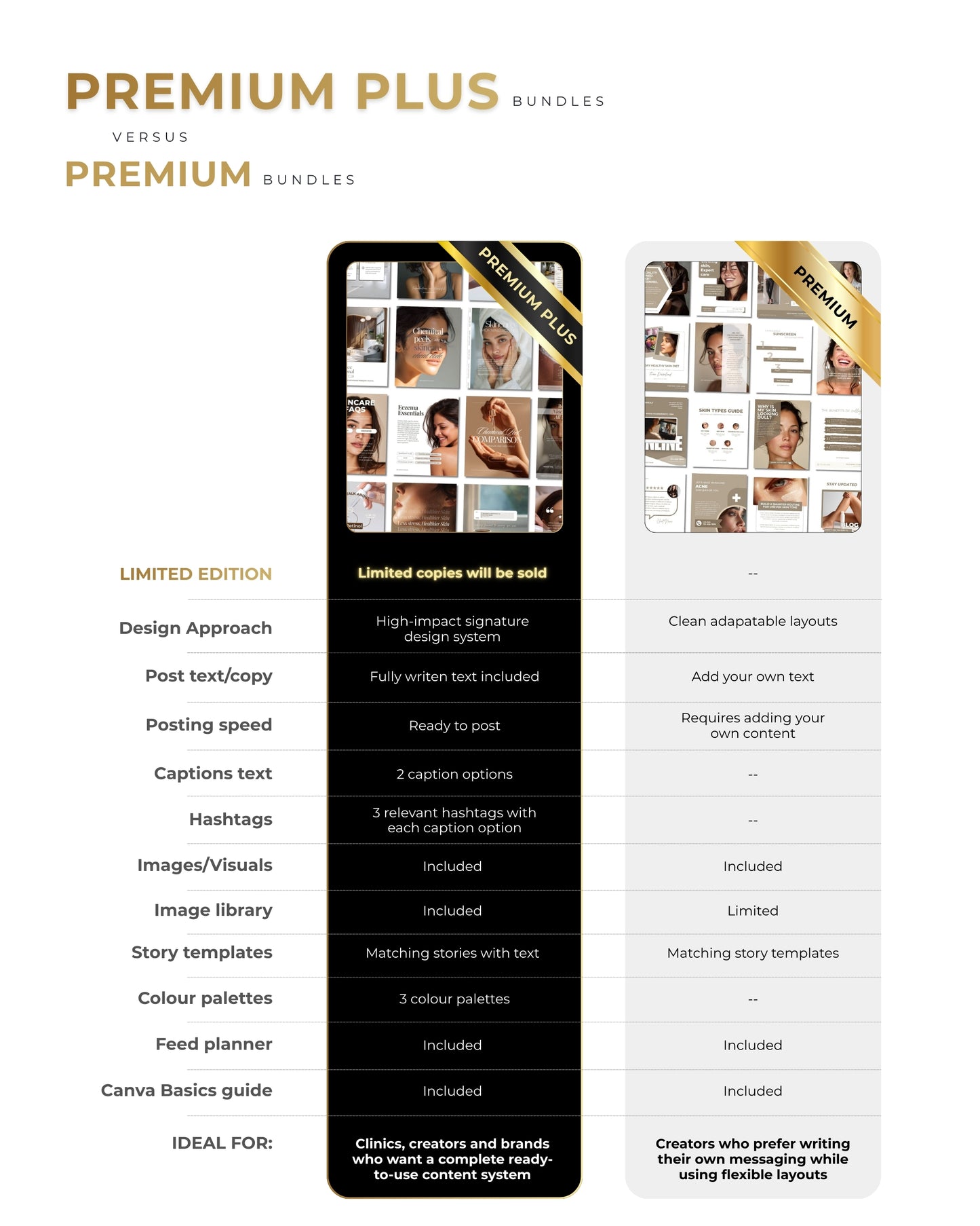 Skincare Premium Plus Content Bundle Vol. 1