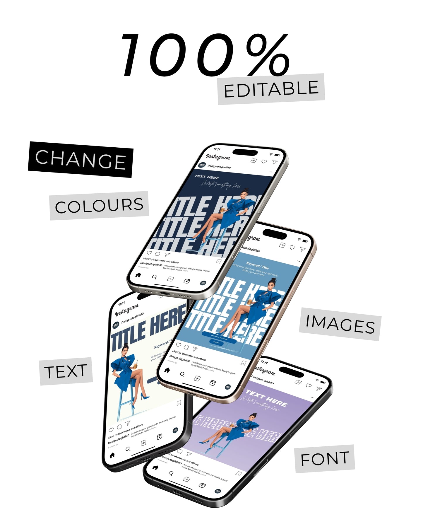 Edge Edit | Content Bundle for Female Healthcare Creators