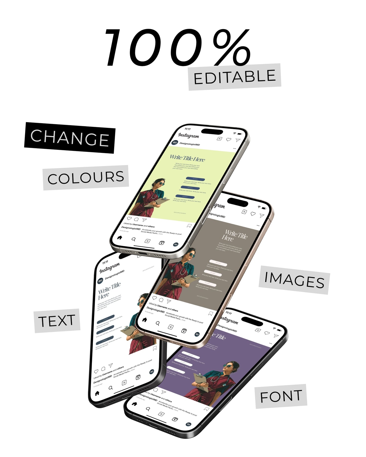 Grace – Saree Edit | Content Bundle for Healthcare Creators