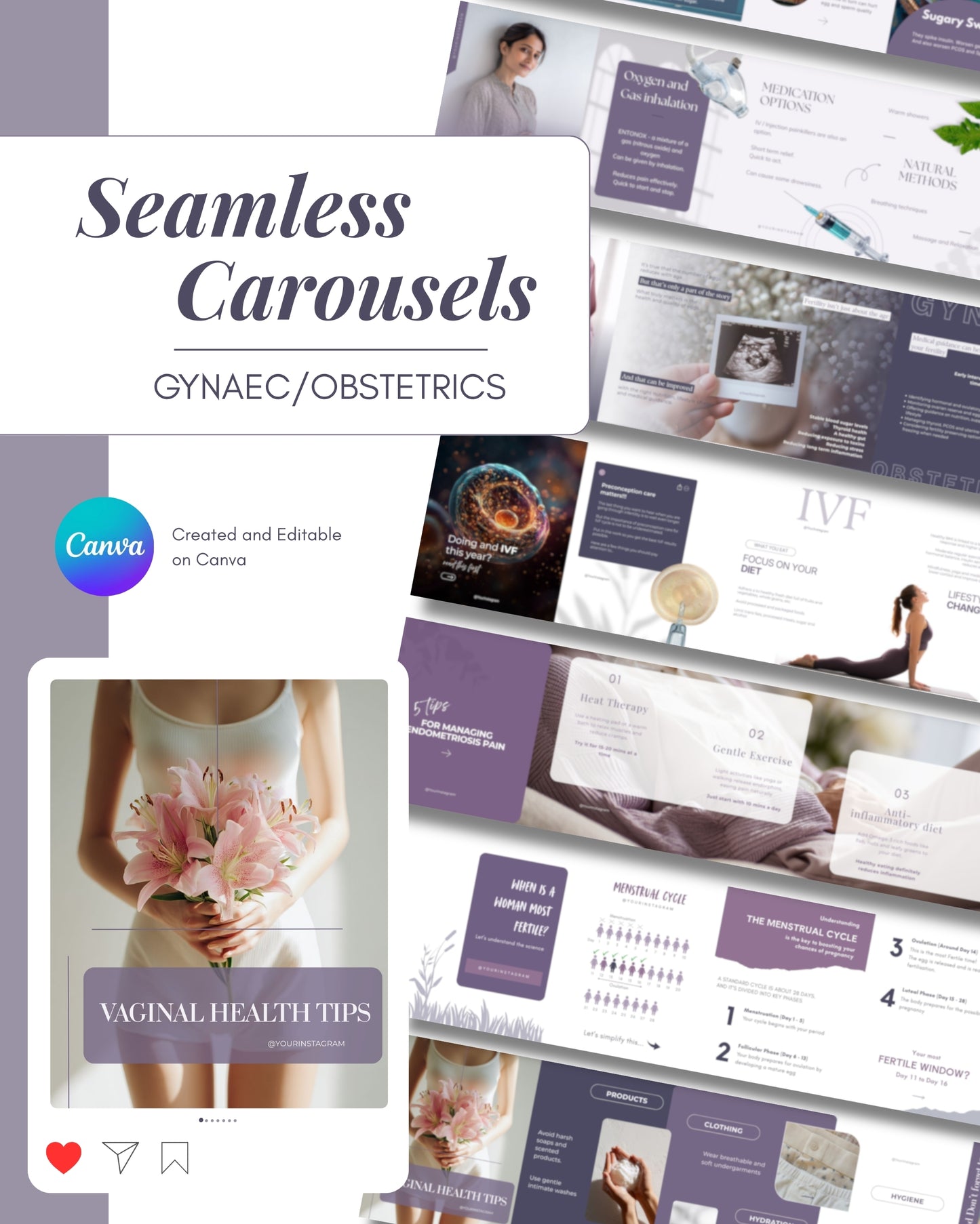Gynaecology Obstetrics Carousel Content Bundle