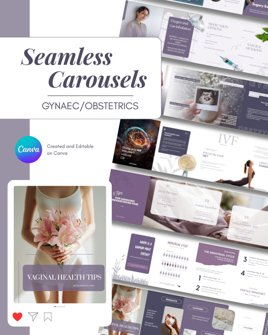 Gynaecology Obstetrics Carousel Content Bundle