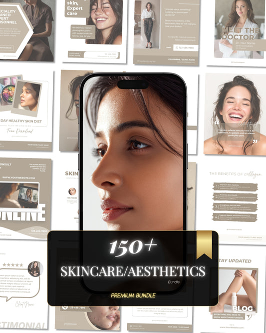 Skincare Aesthetics Premium Content Bundle
