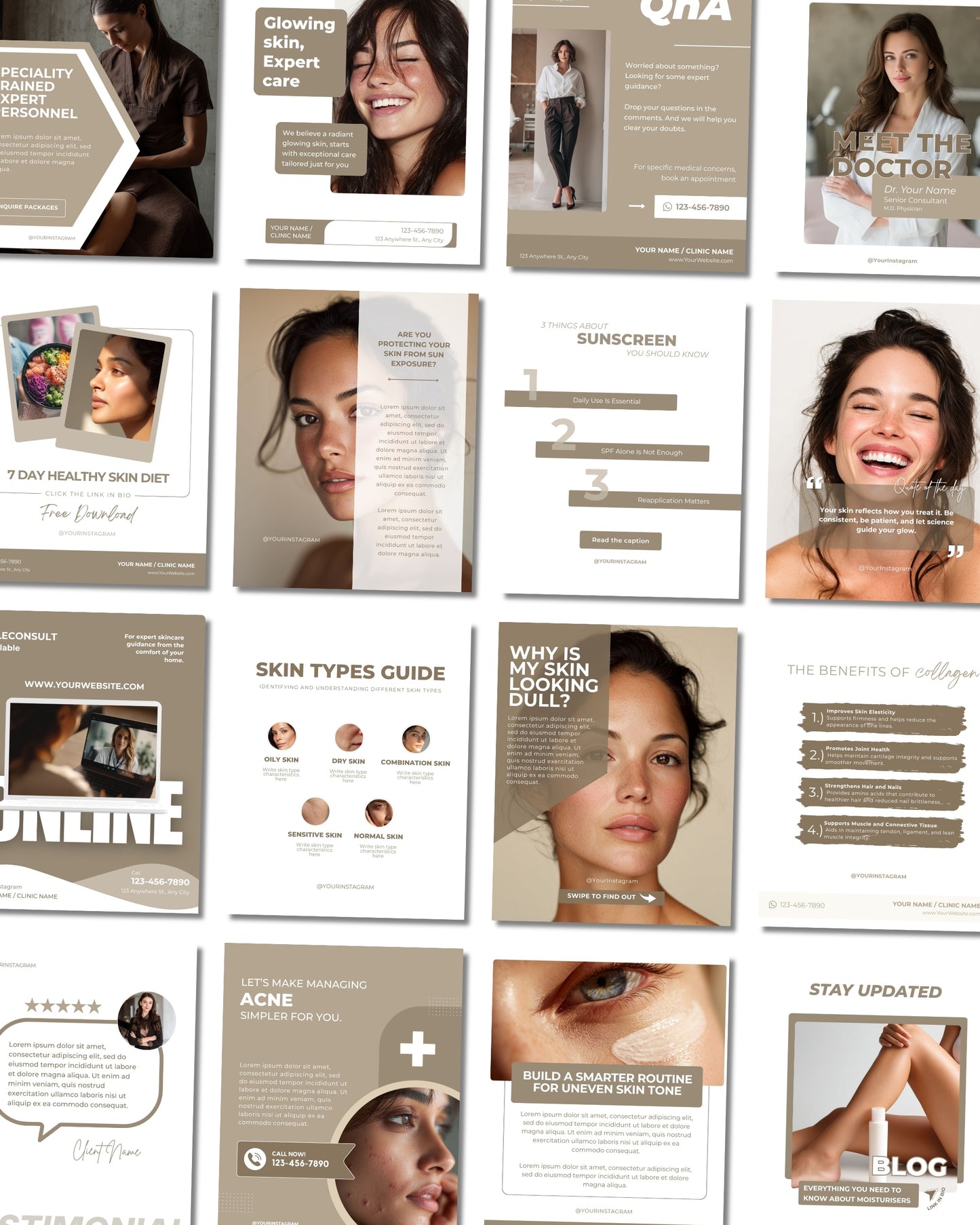 Skincare Aesthetics Premium Content Bundle